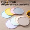 Easy Clean Pet Bowl Mat Mat, Waterproof Dog Floor Protection Meal Durable Rubber Placemat Non-Slip Spill Proof Food Water for Cats And Dogs