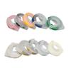 5Pcs Label Maker Tape 9mm Wide 9.8ft Long Waterproof Oil Resistant Identification Chip Labeler Tape 