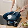 Chinese Wok Non-stick for Gas Cooking Frying Pan with Scoop Manual Forged Iron