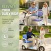 Universal Fit Electric Tricycle Seat Cover Leather Seat Cover  Electric Tricycle