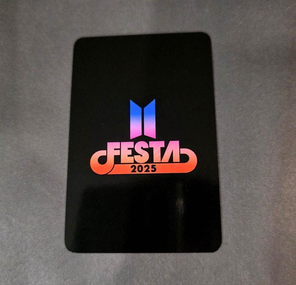 [USED] JIN Seokjin BTS FESTA ARMY ZONE Trading Card 2025