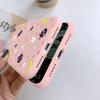 Girls Patterned Soft Silicone Pink Case For Samsung A55 M35 M34 S24 Xiaomi Redmi Note 13 Pro 13C Poco C65 iPhone 15 Camera Protective Shockproof Cover