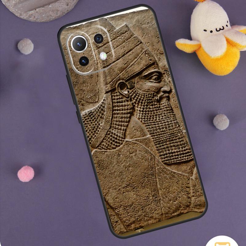 Lamassu Assyrian Winged Lion Case For POCO X3 X5 X6 M6 Pro F6 F3 F5 M5s Xiaomi 14 13 Ultra 12 Lite 11T 12T 13T Pro Cover