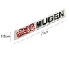3D Aluminum Mugen Emblem Chrome Logo Rear Badge Car Trunk Sticker Car Styling for Honda Civic Accord CRV Fit