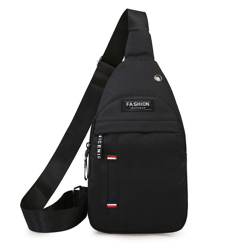 

Chest Bag Messenger Pack Men Simple Multifunctional Shoulder Crossbody Bag Waterproof Storage Hand Bag Large-Capacity Fanny Pack чёрный