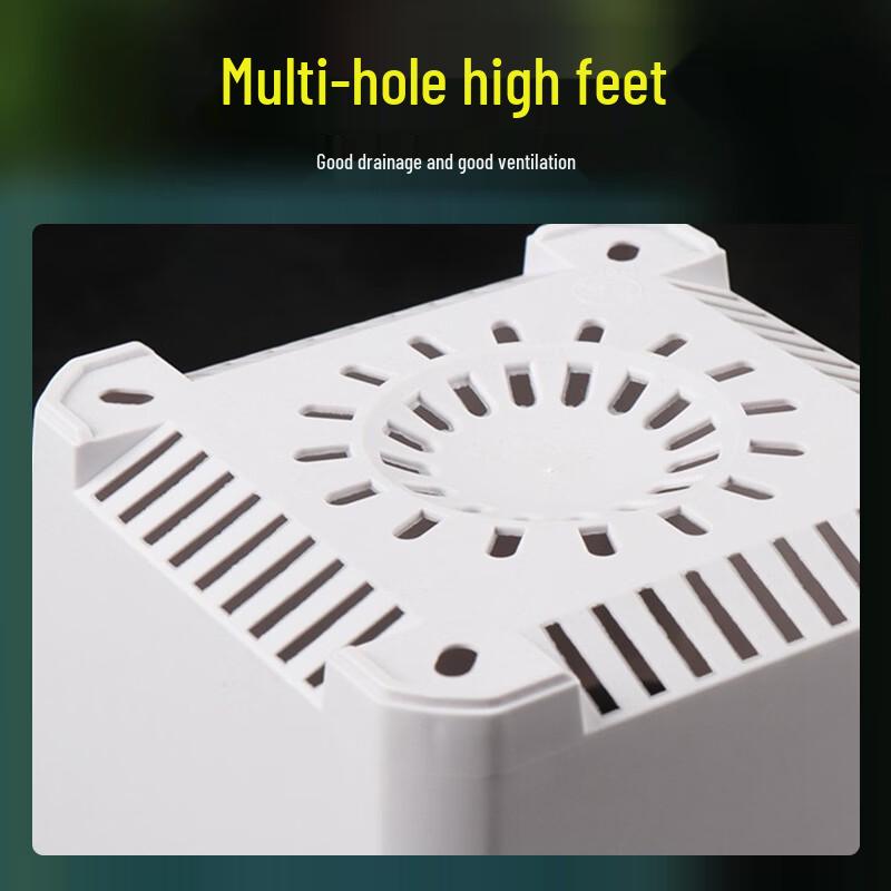 Shangqi Thickened Breathable Plastic Succulent Plant Nursery Pots