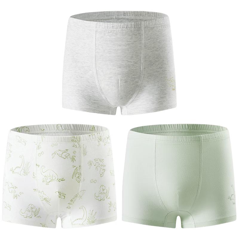 Lobby Boys Pure Cotton Boxer Briefs 3-Pack 120