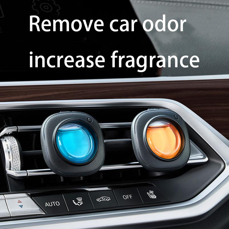Car air outlet deodorizing aromatherapy clip - multiple scent options, multi-scene use, suitable for air conditioning outlet and fan outlet