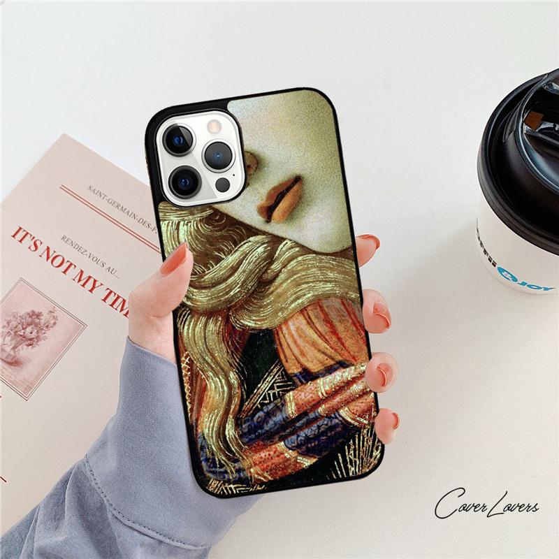 Sandro botticelli Renaissance Phone Case For iPhone 17 Air 14 15 16 13 12 For Apple iPhone 17 Air 11 Pro Max Plus SE2020 Coque