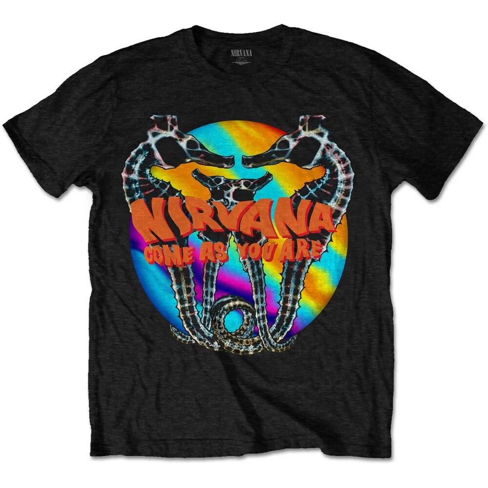 Nirvana - Kurt Cobain - Come As You Are - Black t-shirt XS