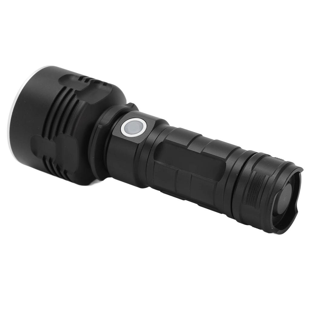 Výkonná svítilna USB dobíjecí 3 režimy Vodotěsná Hliníková slitina pro kempování Turistiku Cyklistiku Dobrodružství