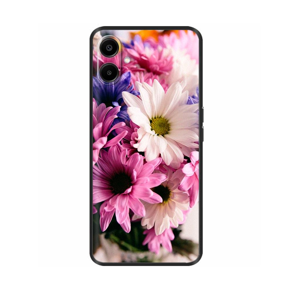 Für Samsung A06 Handyhülle Fundas Für Samsung Galaxy A06 A 06 A065F Rückseite Schutzhülle Stoßfest Silikon Stoßfänger Hülle