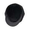 Polka dot button octagonal beret women's autumn and winter new fashion versatile face small literary and casual painter hat