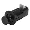 Cabinet Lock Zinc Alloy ABS Secure Round Embedded Push to Open Lock for File Drawer Cupboard Mailbox RV Furniture