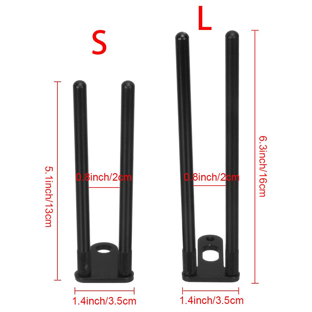 1Set Fishing Windproof Stick Aluminum Alloy Snag Bars Ears Bite Alarms Equipment Carp Fishing Tackle Accessories
