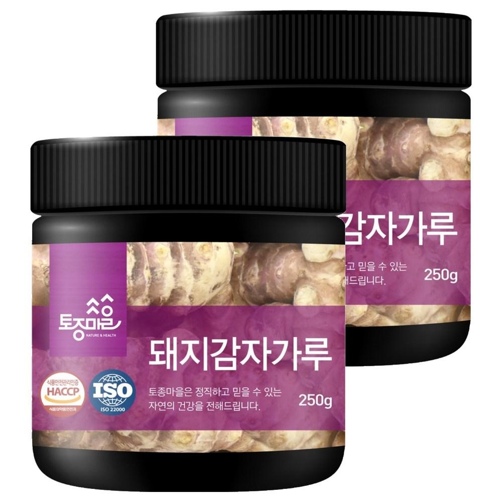 HACCP Tojong Village Certified Jerusalem Artichoke Flour 2 Pcs 250g