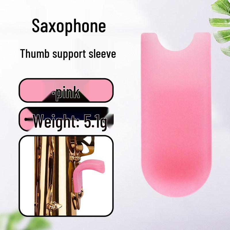 

Saxophone Universal Silicone Thumb Rest Sleeve for Alto, Tenor, Baritone - Thick, Soft, Comfortable Grip