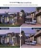WiFi Outdoor Surveillance Camera with Night Vision and HD Binocular Smart Monitor