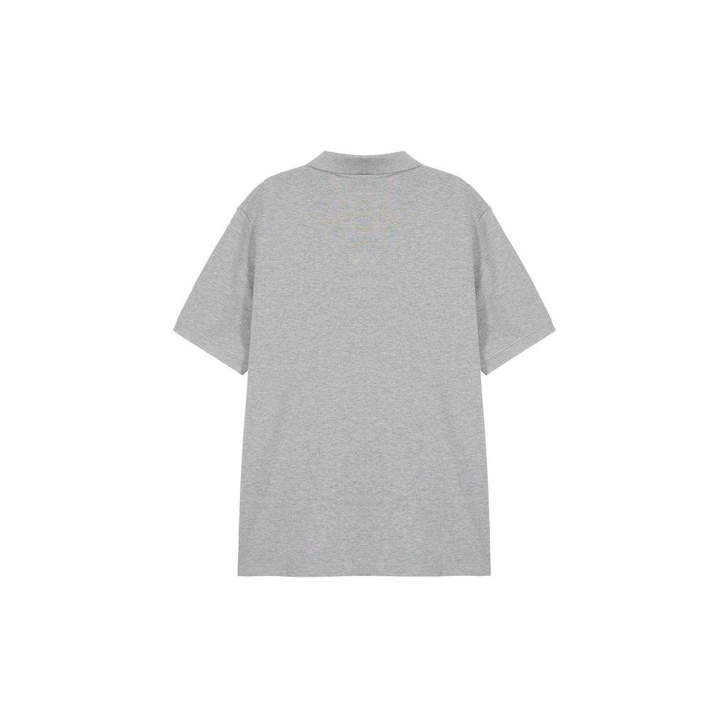 Nike Pullover Printed Logo Short-Sleeve Polo T-Shirt for Men, Gray