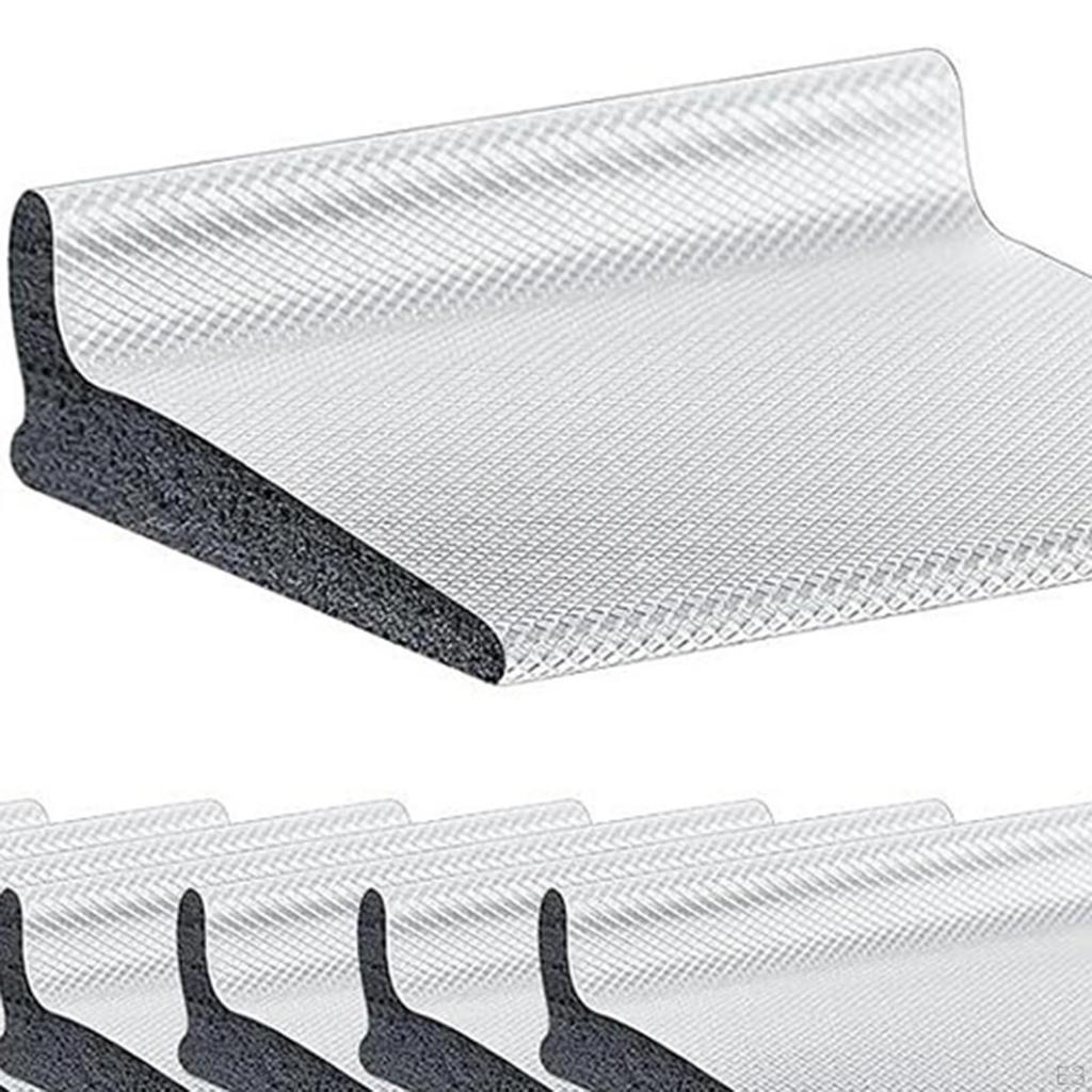 50 Pieces Door Corner Seals Rubber Sealing Strips Foam Window Strips,Gaps Jamb Frame Seal