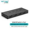 MT-viki 4-Port VGA KVM Switch with Desktop Controller
