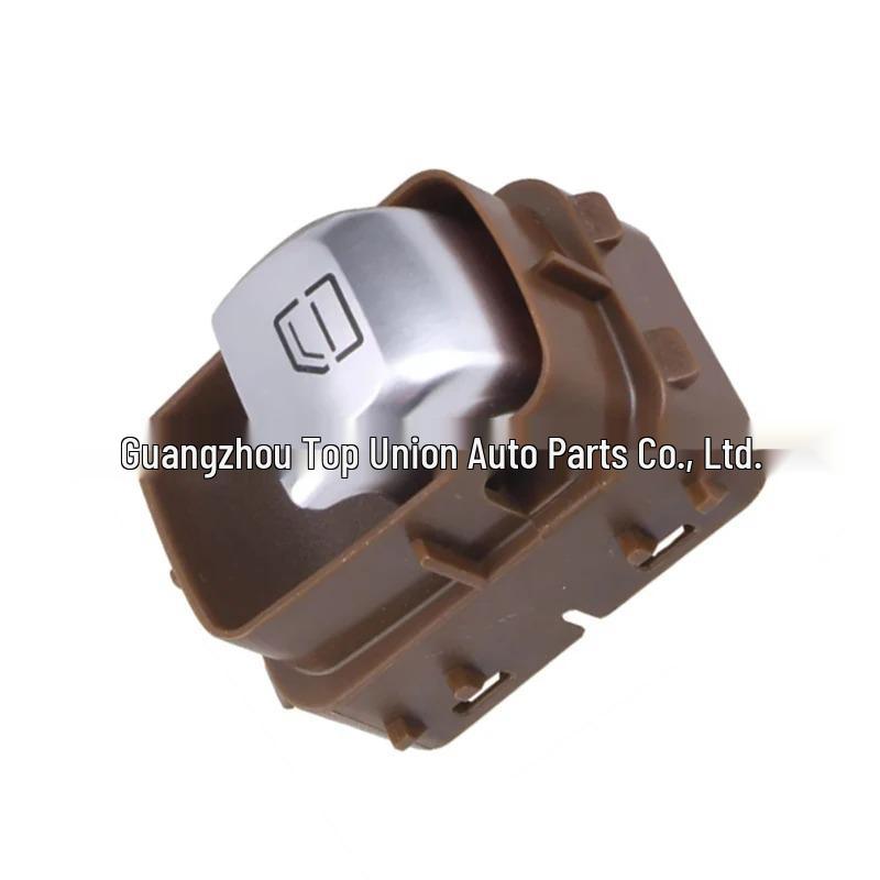 A2229051904: Compatible with Mercedes C, GLC, E, S-Class Electric Window Regulator Switch - Brown Base