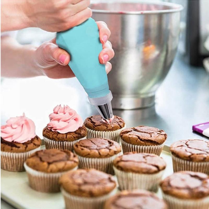 5-Piece Large Size Cake Decorating Piping Tips Set Durable Stainless Steel For Icing Fondant Cupcake Decoration