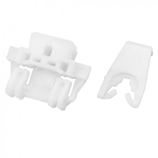 Car Front Door Glass Regulator Fixing Kit Clips For Renault Clio II 2001- 2005
