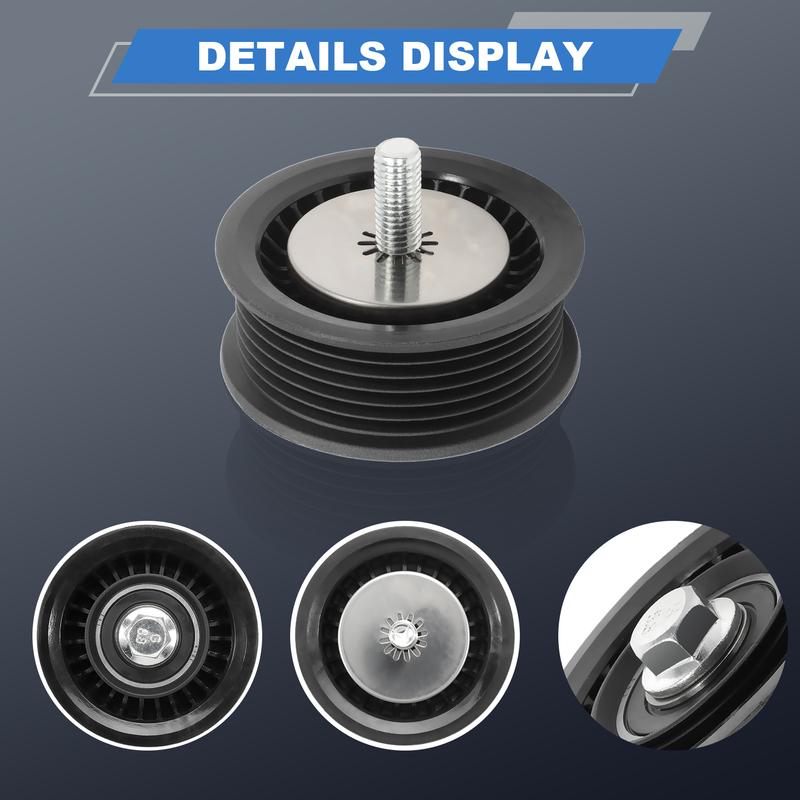 

419-091 Drive Belt Idler Pulley 36610 12700122 Compatible with Select Cadillac/Chevrolet/GMC Models