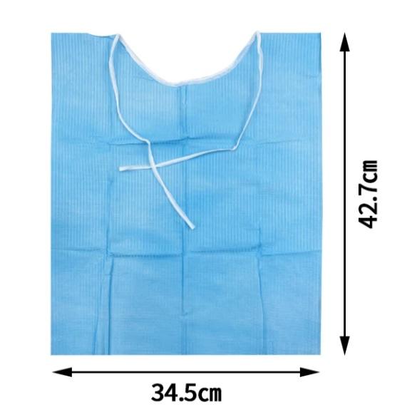 Lot de 125 bavoirs dentaires jetables en papier pour dentiste, écharpe pour tatouage, matériel dentaire, tampon de nettoyage, housses de table de tatouage