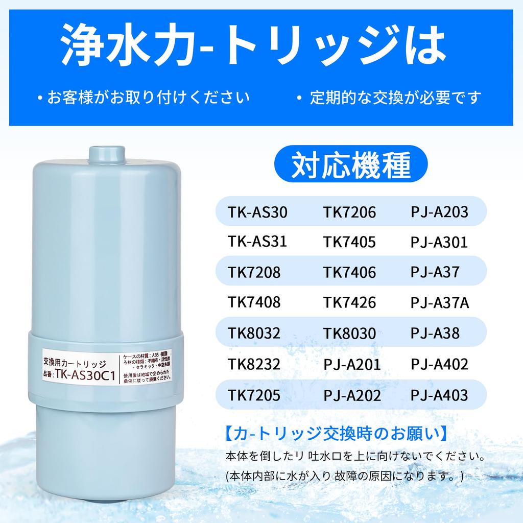 Certified and Japan Quality Panasonic Alkaline Ionized Water Purifier Replacement Removes 19 Including PFOS and for Panasonic Water Purifiers and