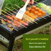 Portable Folding Smokeless Charcoal BBQ Grill