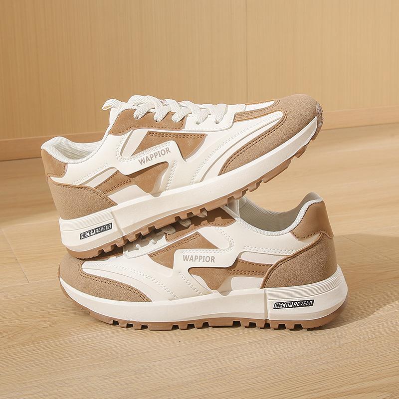 ins Korean version of the new dad shoes for women 2025 spring student sports running shoes casual shoes platform height increase 5078