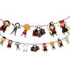 Party Supplies Festival Halloween Halloween Banner Paper Chain Halloween Decor Hanging Garland