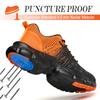 Lightweight Safety Shoes Men 6 Colour Work Sneakers For Men Women Steel Toe Shoes Puncture-Proof Protection Shoes Security Boots