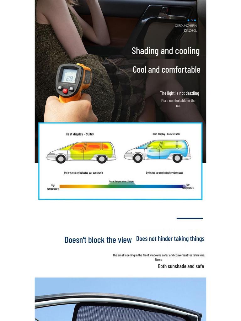 Magnetic Sunshade for BYD Sea Lion EV: Heat Insulation & Sun Protection for 05/06/07 Models