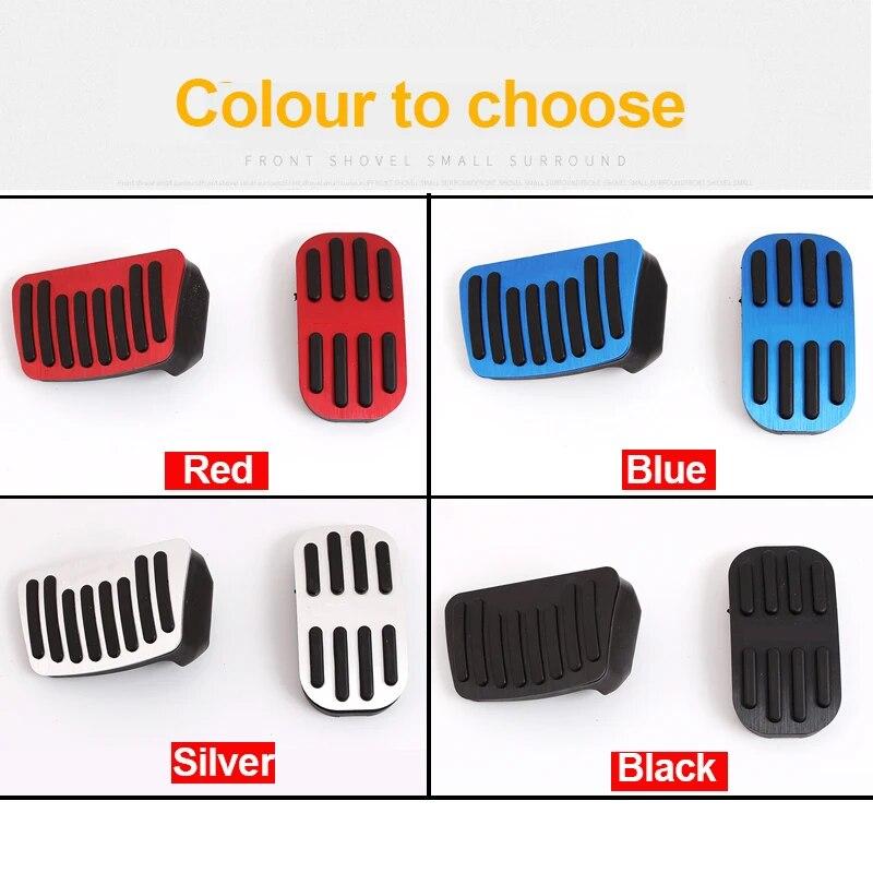 Aluminum Car Accelerator Footrest Pedals Plate Brake Pedal Cover For Toyota C-HR CHR AX10 AX50 2016-  2022 Accessories
