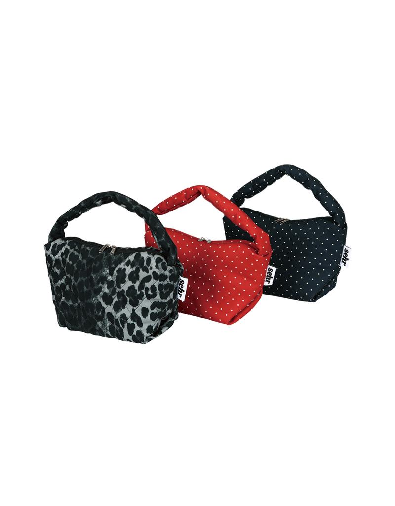 Sehr Leopard Pouch Bag (Dark Grey)