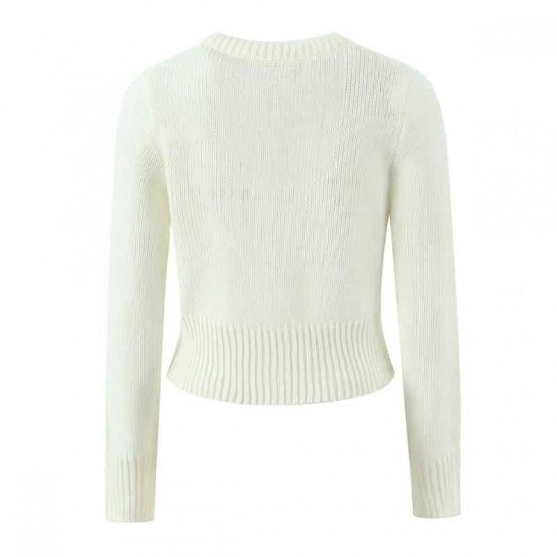 Womens Knit Cardigan Short Top Slim Skirt Set Streetwear