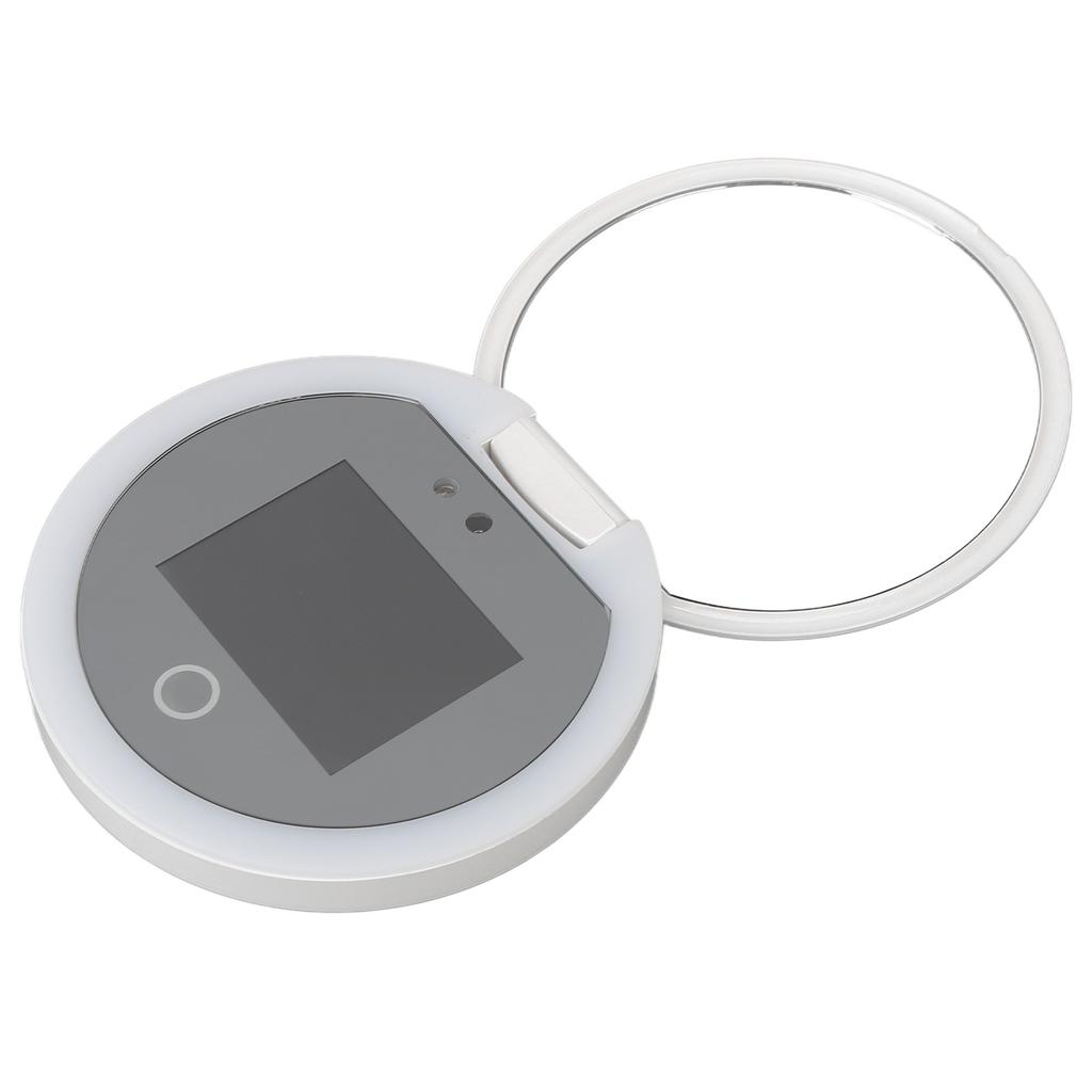 Smart Makeup Mirror LED Sun Protection Visualization Portable Anti Fingerprint Vanity Mirror for