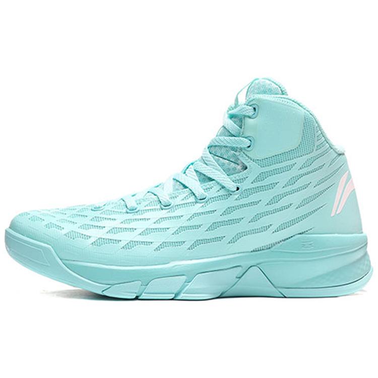 

New LiNing Essence Demon 2nd Generation Slip Resistant High Top Vintage Basketball Shoes Blue ABFP007-5 43
