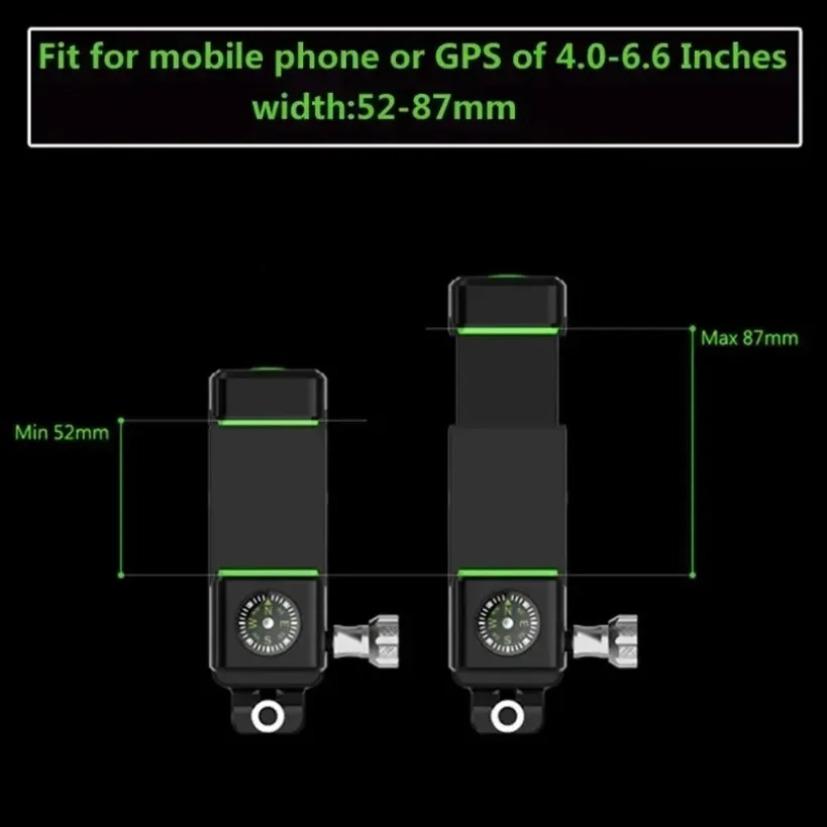 Universal Mobile Phone Holder 360° Rotation Bicycle Motorcycle Handlebar Stand for iPhone Samsung Xiaomi Smartphone Bracket