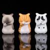 Creative Decor Crafts Pet Cat Figurine Model Figure Mini Animals Ornament Kid Gift Cute is Suitable as an Ornament