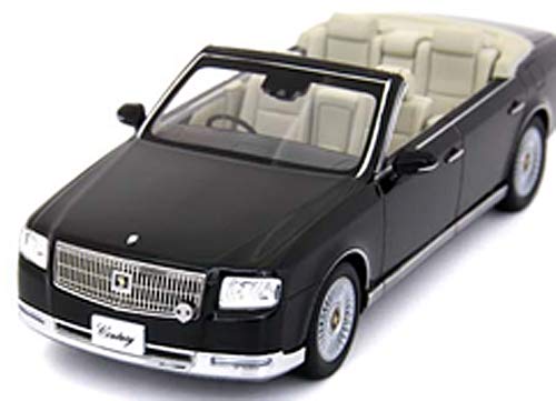 Kyosho Macheta originală Toyota Century Open Neagră, produs finit KS03905BK 1/43