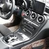 Carbon Fiber ABS Center Console Decoration Panel Cover Trim For C Class W205 2019-2020 For GLC Class X253 2020 Car Accessories