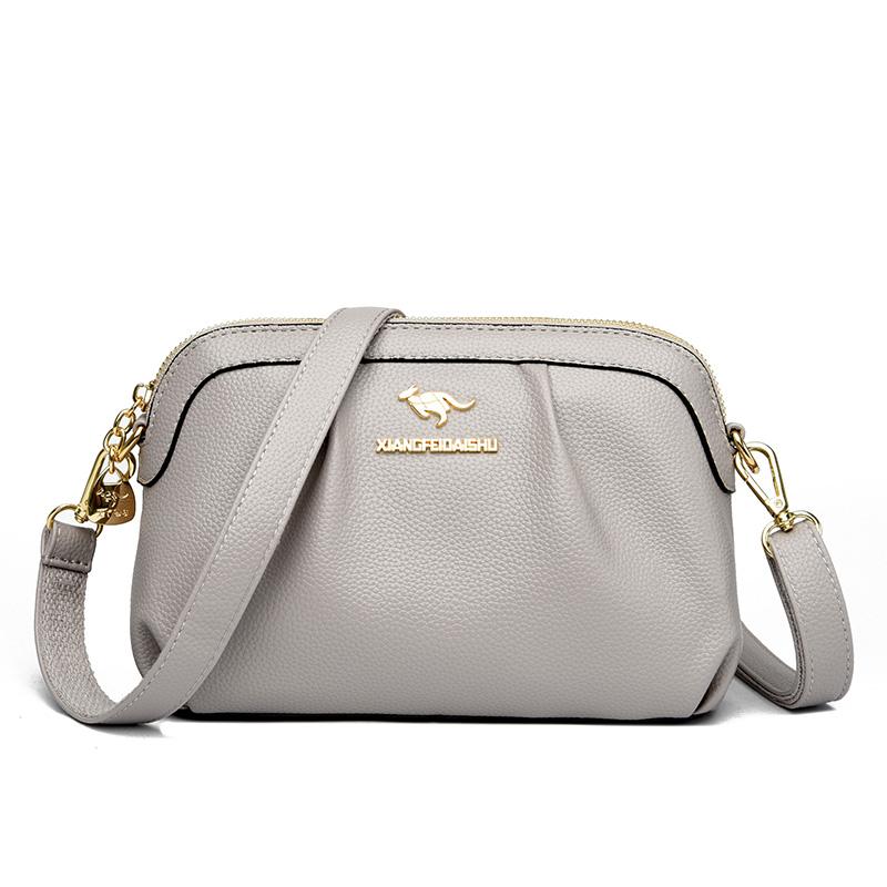 Luxury Soft Leather High-Quality Women's Messenger Bag