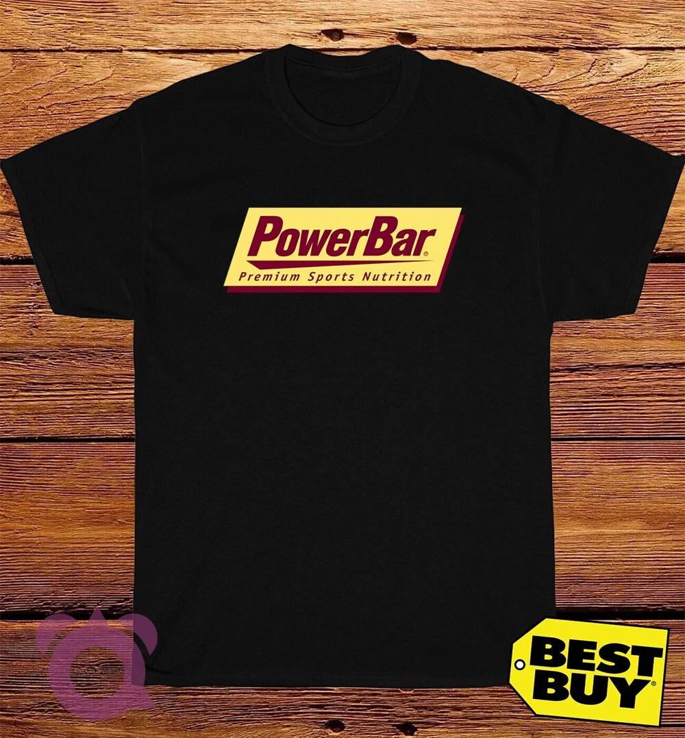 New Tshirt PowerBar Logo Men s American Funny T-Shirt Size S to 5XL XS