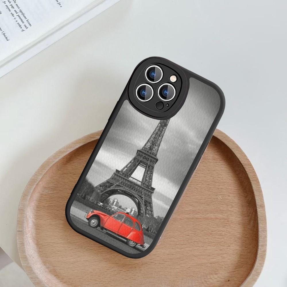

Eiffel Tower Phone Case Hard Leather For iPhone 14 13 12 Mini 11 14 Pro Max Xs X Xr 7 8 Plus Fundas iPhone 14 pro