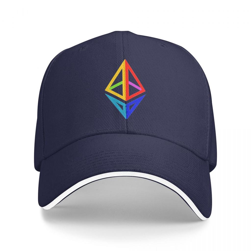 Ethereum Cryptocurrency Baseball Caps Snapback Baseball Hats Breathable Casual Casquette Outdoor Unisex