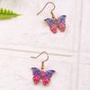 Cute Colorful Butterfly Drop Earrings for Women Girls Dangle Earrings Handmade Jewelry Gifts